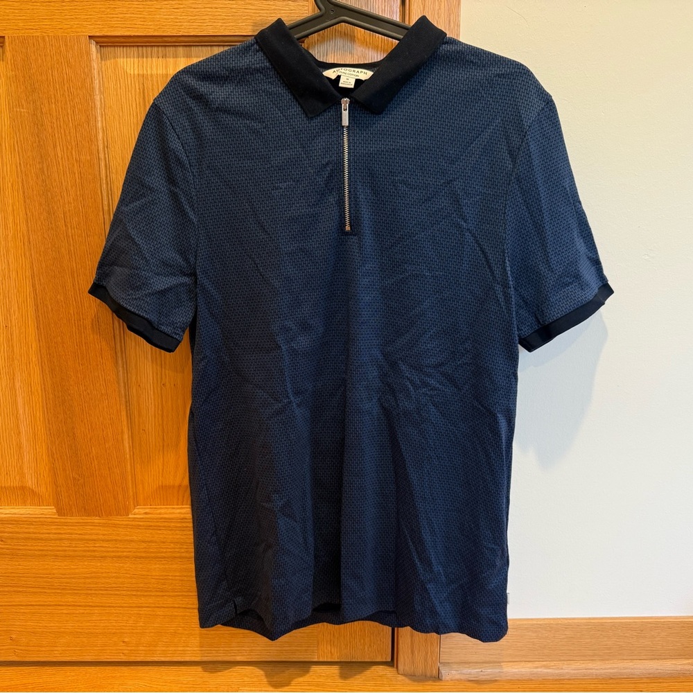 Autograph Dark Blue Men's Polo Shirt